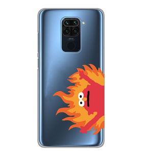Xiaomi Redmi NOTE 9 Uyumlu Elmo Tasarımlı Şeffaf Telefon Kılıfı