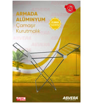 ASVERA ARMADA ALÜMİNYUM KANATLI ÇAMAŞIR KURUTMALIK