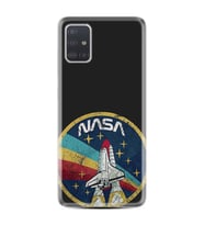 Samsung a71 A72 A73 A7 A9 2018 C7 C9 Kılıf Desenli Silikon Nasa 1326