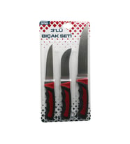 3PCS KURBAN BIÇAK SETİ R-032K--R-320Y--R-0403 KEMİK SIYIRMA - DERİ SOYMA=YÜZME - KURBAN BIÇAK (5680)