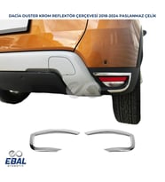 DACİA DUSTER KROM REFLEKTÖR ÇERÇEVESİ 2 Parça 2018-2024