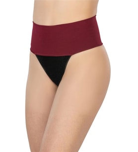 Amora Secret Bordo Mı 2048 Seamless Çift Renk String Korse