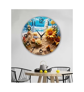 bilge Tasarım retro Duvar Saati 40 x 40 CM (Karışık)