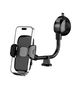 Ayarlanabilir Vakum Kilitli Cam Ve Torpidoya Takılabilen Telefon Tutucu (5343)