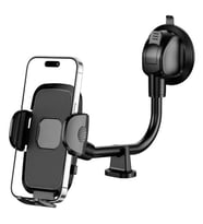 Ayarlanabilir Vakum Kilitli Cam Ve Torpidoya Takılabilen Telefon Tutucu (5343)