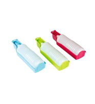 Karlıe Plastik Taşınabilir Suluk Çok Renkli
