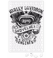 Harley Davidson Puzzle 240 Parça Yapboz