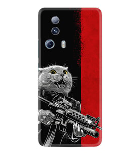Xiaomi Mi 13 Lite Kılıf Silikon Desen Özel Seri Çılgın Kedi 1674