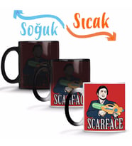 Scarface Sihirli Kupa Bardak Porselen