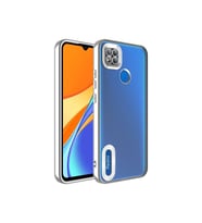 Xiaomi Redmi 9C Uyumlu Kılıf Kamera Korumalı Logo Gösteren Zore Omega Kapak