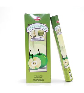 Periboia Hem Green Apple Aromalı Çubuk Tütsü (Çok Renkli)