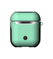 Apple Airpods Uyumlu Kılıf Zore Shockproof Silikon (Turkuaz)