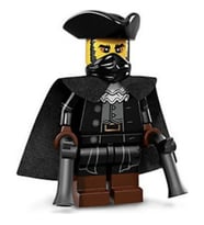 Lego Minifigür - Seri 17 - 71018 - 16 The Mystery Man