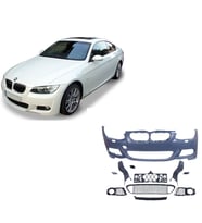 Bmw E93 Lci Cabrio Uyumlu Plastik Tayvan Mtec Ön Tampon