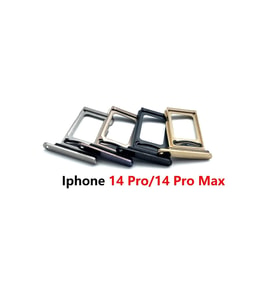 iPhone 14 Pro Max ÇİFT SİM Sim Kart Tepsisi Sim Çekmecesi ÇİFT SİM İÇİN (Mor)