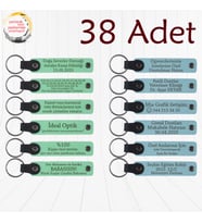 Yeşil & Gök Mavi, Doğum Günü Partilerine Anlamlı Katkı, 38’li Set, Kişiselleştirilebilir Hatıra