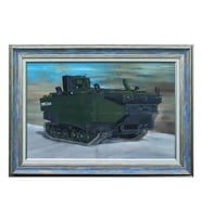 e38 EL İŞÇİLİĞİ KUMAŞ BOYAMA TABLO ZAHA  70x50 cm - 5989 (Karışık)