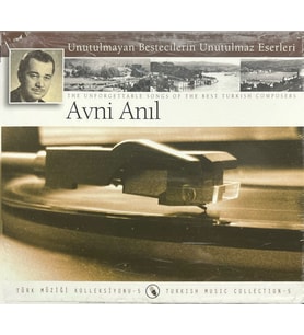 (Plak Değildir CD dir) CD Avni Anıl Unutulmayan Besteciler Açılmamış Jelatininde CD (Karışık)