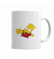 Bart Simpsons Kupa Bardak Porselen