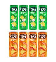 Cipso Tube Acı Baharat ve Ekşi Krema ve Sogan Aromalı Cips 160 gr x 8 Adet