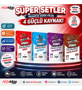 Ankara Yayıncılık 5. Sınıf Güçlendiren Branş Denemeleri Seti 4 Kitap