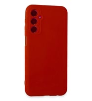 Northcity Samsung Galaxy M34 5G Uyumlu Kılıf First Silikon - Kırmızı