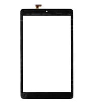 Alcatel Uyumlu 3T 8 9027F-2ATRTR1 LWGB08001470 REV-A0 Dokunmatik Siyah  Ön Cam
