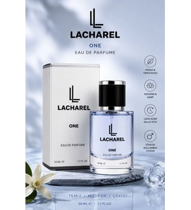 LACHAREL One Eau De Parfum 50 ML Temiz Modern ve Çok Yönlü Günlük Parfüm
