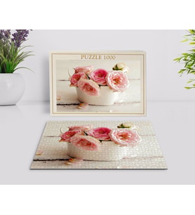 BK Home Çiçekler 1000 Parça Profesyonel Puzzle-5