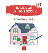 İngilizce İlk Yüz Sözcük Boyama Kitabı