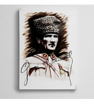 Gazi Mustafa Kemal Atatürk Kanvas Tablo