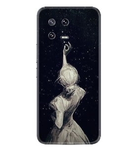 Xiaomi 13 Kılıf Resimli Desenli Baskılı Silikon Star Woman 1332