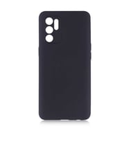 Oppo Reno 6 4G Uyumlu Kılıf Zore Premier Silikon Kapak (Siyah)