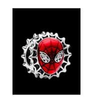 Marvel Spiderman Zirkon Taşlı Sembol Charm