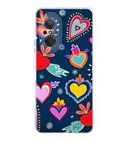 PrintiFy Huawei Nova 9 Se ile Uyumlu Retro Color 3  Kamera Korumalı Şeffaf  Kılıf