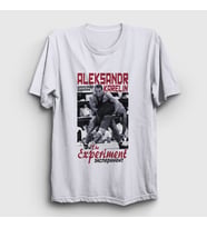 Presmono Unisex Beyaz Experiment Ufc Mma Güreş Aleksandr Karelin T-Shirt 497188tt (Beyaz)