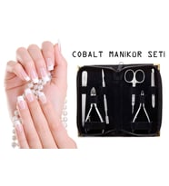 Cobalt Profesyonel Manikür & Pedikür Seti Çantalı 6 Parça