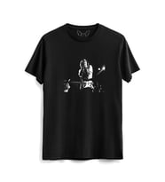 DUMAN Resimli Baskılı Siyah Tshirt