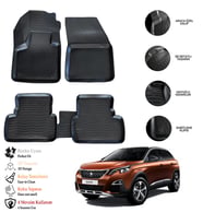 Peugeot 3008 2016 Sonrası 3D Havuzlu Paspas OTL