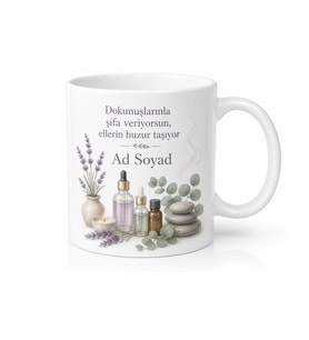 Masöre Aromaterapi Kas Rahatlatanlara Spa Dinlendirici Kupa Bardak Hediye