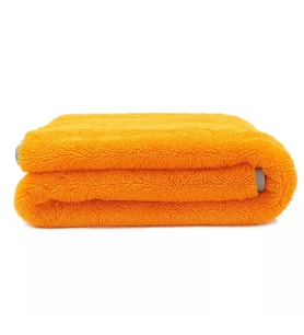 KLIN Drying Zero HD Plus Mikrofiber Kurulama Havlusu 950 GSM Uzun Tüylü (Turuncu) - 90x70 cm
