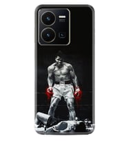 Vivo Y36 Kılıf Resimli Desenli Baskılı Silikon Muhammed Ali 1369