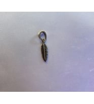 Bayan Gümüş Bileklik Uyumlu Tüy Model Charm