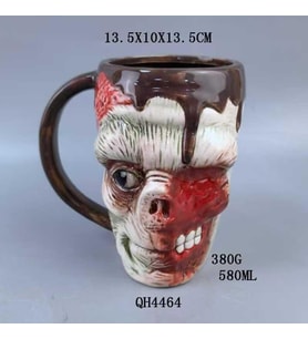 Zombi Seramik Kupa Bardak