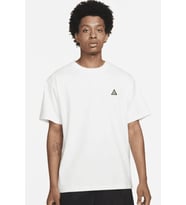 Nike Sportswear ACG Short Sleeve Loose Fit T-shirt Erkek Pamuklu Geniş Kalıp Tişört Beyaz