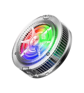 HADRON HDX4379 Manyetik Telefon Soğutucu Fan RGB Led Siyah