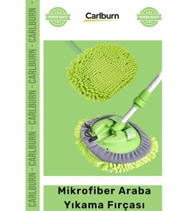 Özel Üretim Teleskopik Saplı Çizmez Uzayan Profesyonel Yedek Bezli Mikrofiber Araba Yıkama Fırçası