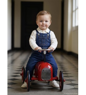 Civil Baby Cep Detaylı 6-18 Ay Slopet - Mavi