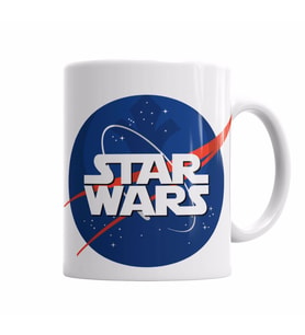 Star Wars Nasa Logo Kupa Bardak Porselen