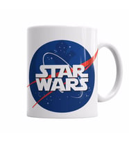 Star Wars Nasa Logo Kupa Bardak Porselen